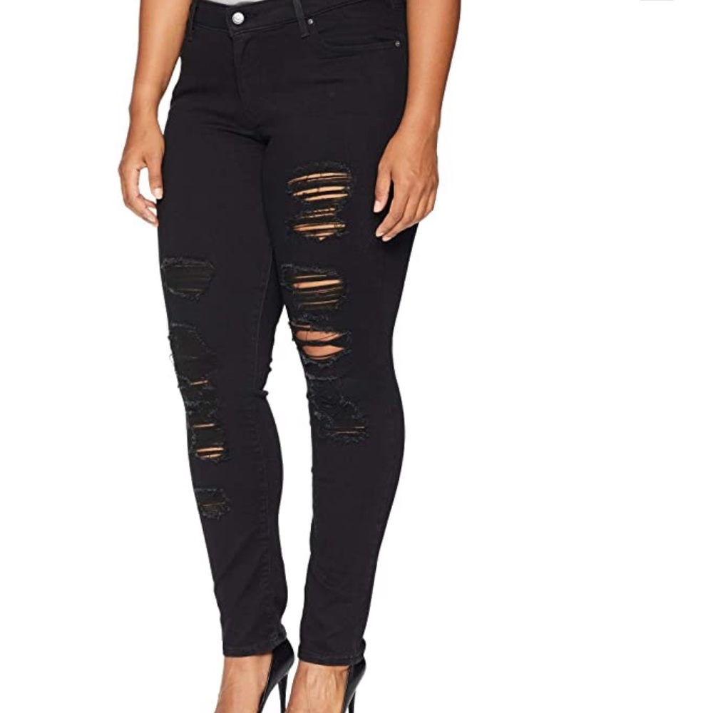 Levi’s 711 Skinny Ladies Plus Jeans - Picture 3 of 14